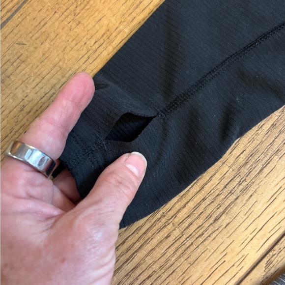 Under Armour Black and Gray Raglan Long Sleeve Jersey - Picture 3 of 4